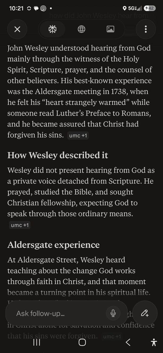 dreddy_19's tweet photo. @WildernessStoic @lotuseaters_com I believe Mr. Wesley is legit.  He was instrumental in spreading the gospel message that had been perverted by the catholic and other state heads for centuries.   He was instrumental for those that ended up shaping and forming America into one of only two Judeo Christian nations. https://t.co/ZrPRpkB4TF
