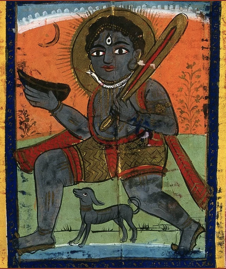 TradOrient15's tweet photo. Batuk Bhairav as Guṇatrayasvarūpavān🌸

Possessing the combined energies of the Trimūrtis and their respective Śaktis, 
Batuk Bhairav was named Guṇatrayasvarūpavān, as he embodied the 3 guṇas : sattva, rajas, and tamas.

Based on these 3 gunas, he has 3 forms 👇 https://t.co/Gt2m1tPQLG