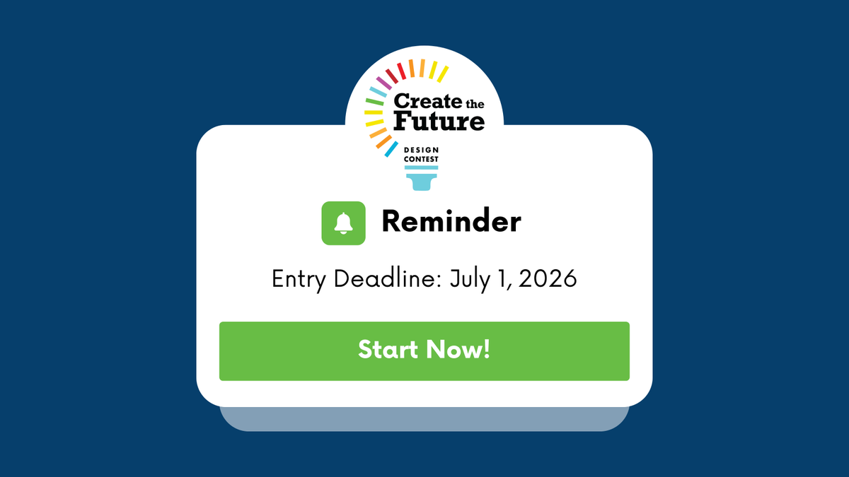 CTFcontest's tweet photo. 🚀 Have an engineering innovation that could change the future? Submit your entry to the 2026 Create the Future Design Contest and showcase your breakthrough to a global audience of engineers and innovators.

Enter now and turn your idea into impact: https://t.co/iTmkUMkraK https://t.co/eI1tuLFKJk