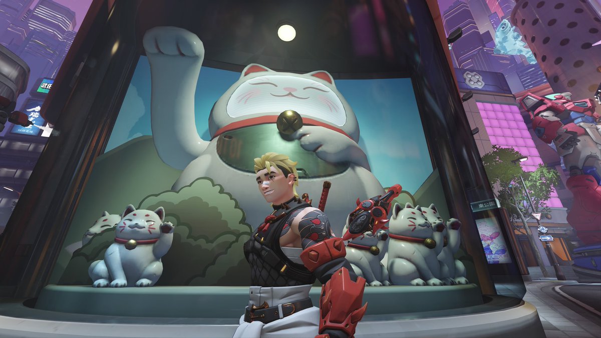 cupofcharles's tweet photo. New map new skin 🌊

@PlayOverwatch popped off with this map I'm in LOVE with it already 🙏 I had to take some pics on it bc the lighting is chef kiss I took so many 
#Wuyang #Overwatch https://t.co/ZmdQXoxK3v