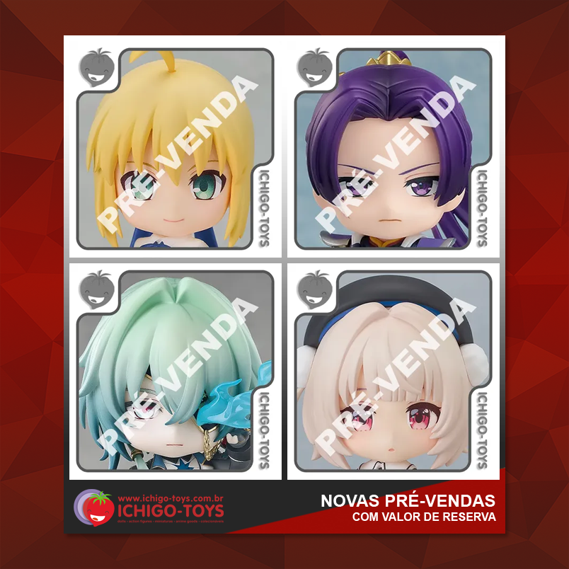 NOVAS PRÉ-VENDAS NA ICHIGO-TOYS COLECIONÁVEIS! 📦 Pré-Venda