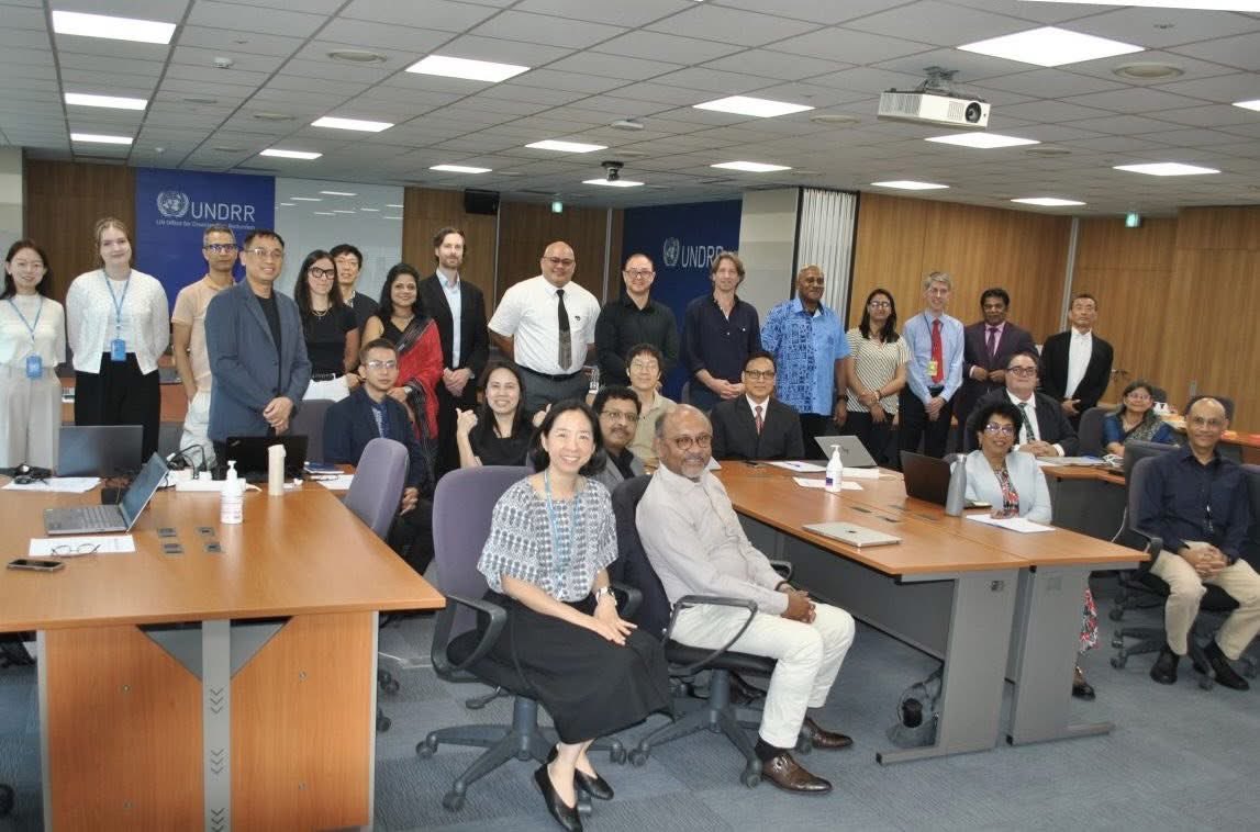 rajibshaw's tweet photo. @UNDRR Incheon Office hosted a great meeting, met many familiar faces. https://t.co/uVQR1CXSzk