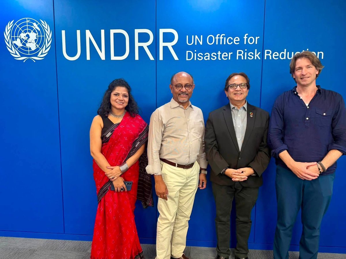 rajibshaw's tweet photo. @UNDRR Incheon Office hosted a great meeting, met many familiar faces. https://t.co/uVQR1CXSzk