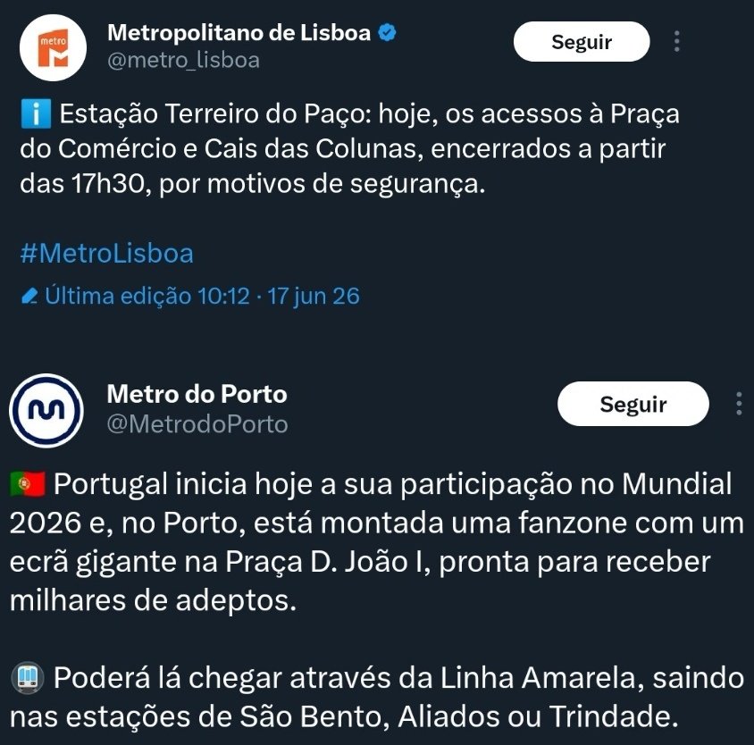 Joaofonseca88's tweet photo. Uma questão importante: o Metropolitano de Lisboa também prevê encerrar estações durante o Mundial 2030, numa cidade que contará com dois estádios anfitriões da competição? https://t.co/LZwFAnGnzz
