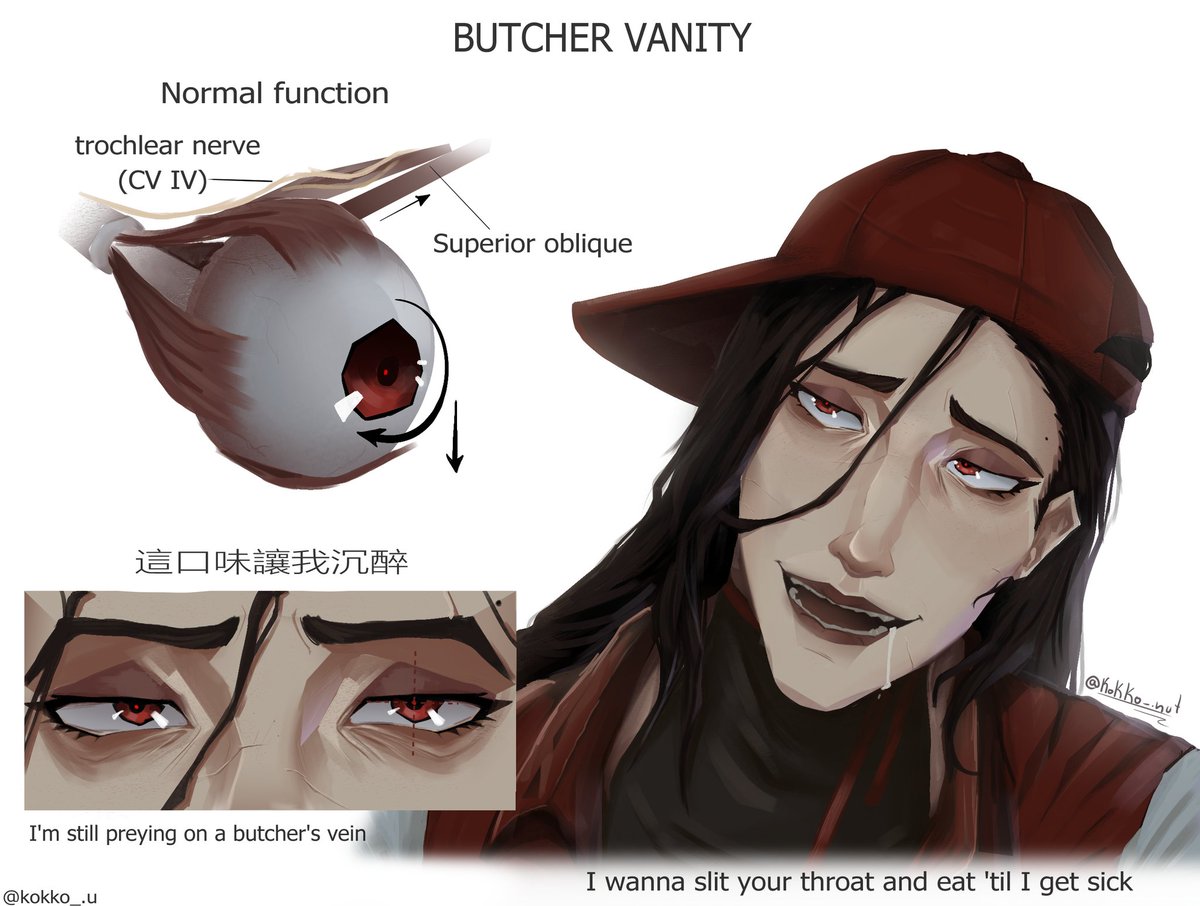 kokko28u's tweet photo. Yi xi, butcher vanity Arcane art study
Follow me on insta! @kokko_.nut
#yixi #butchervanity https://t.co/SBthbrBoib