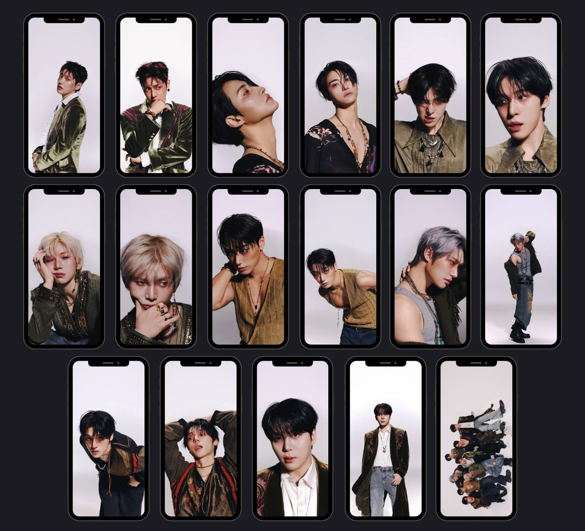 ATEEZ Simple Wallpapers tweet media
