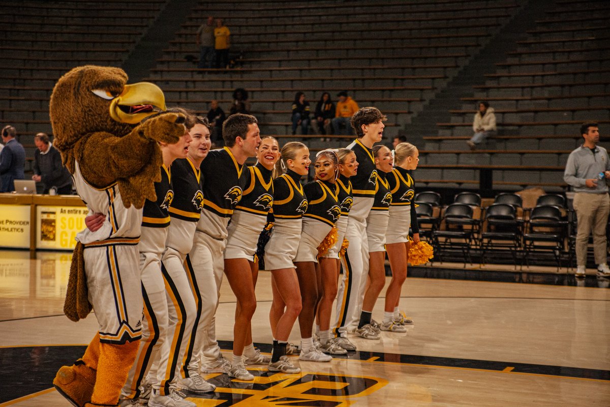 USMGoldenEagles's tweet photo. Happy #NationalMascotDay to the best in the country 🔝

#SMTTT https://t.co/0yrPTlqOgL