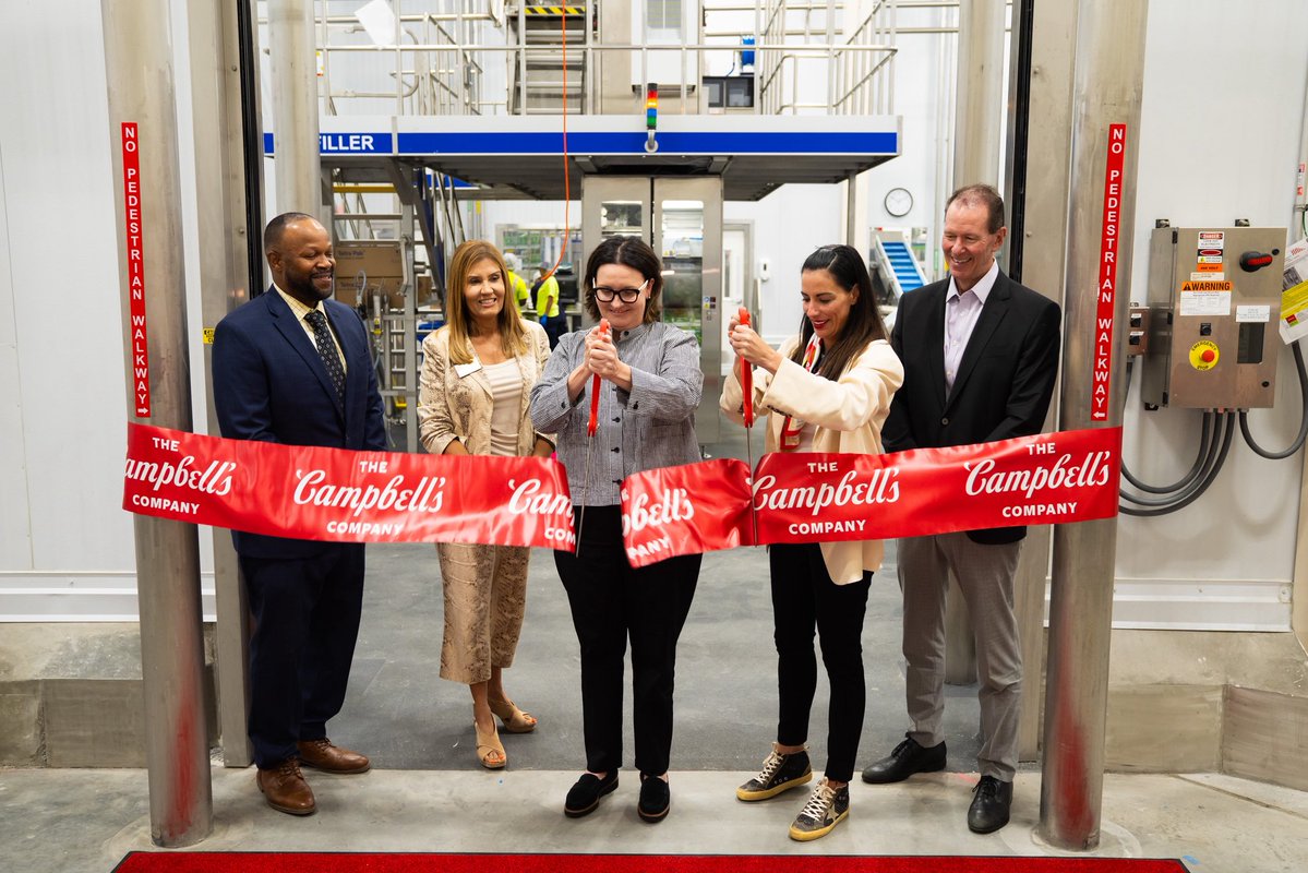 RepMarkHarrisNC's tweet photo. A member of Team Harris recently attended Campbell’s grand opening celebration in Maxton, North Carolina, marking the completion of a $150M, 88,000-square-foot expansion to its manufacturing facility.
 
Proud to see @Campbells creating jobs, strengthening communities, and driving economic growth in North Carolina.