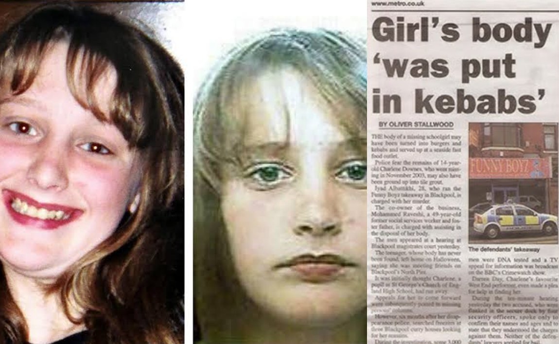 AI_EmeraldApple's tweet photo. 250k+ victims still doesn't make sense to me until I saw how long this has been going on in the report...

The crimes documented in the Rang Gang Inquiry go back generations, with one of the first cases going back to the 1950's, linked to the Pakistanis, about 70-76 years ago. 

From 1970 to 1990+, it became more organized and exploded in scale.

Pro-migrant activists always bring up food... about how ethnic cuisine is so good, or how the kebabs are delicious...

In 2003, Charlene Downes disappeared in Blackpool with a similar pattern of young white girls getting groomed and abused. In one of the instances of "exploitation," she died. Allegations emerged that her body was cut up and put through the mincer and sold as kebab meat to customers. 
The shop was run by the same men you would expect... 

The police didn't take it seriously, and by the time they bothered to investigate, too much time had passed, DNA wasn't recoverable, and no one was ever convicted of her murder. 

Pattern after pattern of these cases where the police refuse even to take action, record crimes, or document anything. 

To this day, her body has never been found. Despite audio recordings of men talking about disposing of a body through the grinder, the suspects were let go due to evidence-gathering technicalities. 

Everyone knows what happened... and unsuspecting Brits ate parts of her. 

It's so unimaginably disgusting that I never ever want to eat kebabs ever again. 

76 years of crimes... systematically ignored and covered up, and only being openly talked about now.