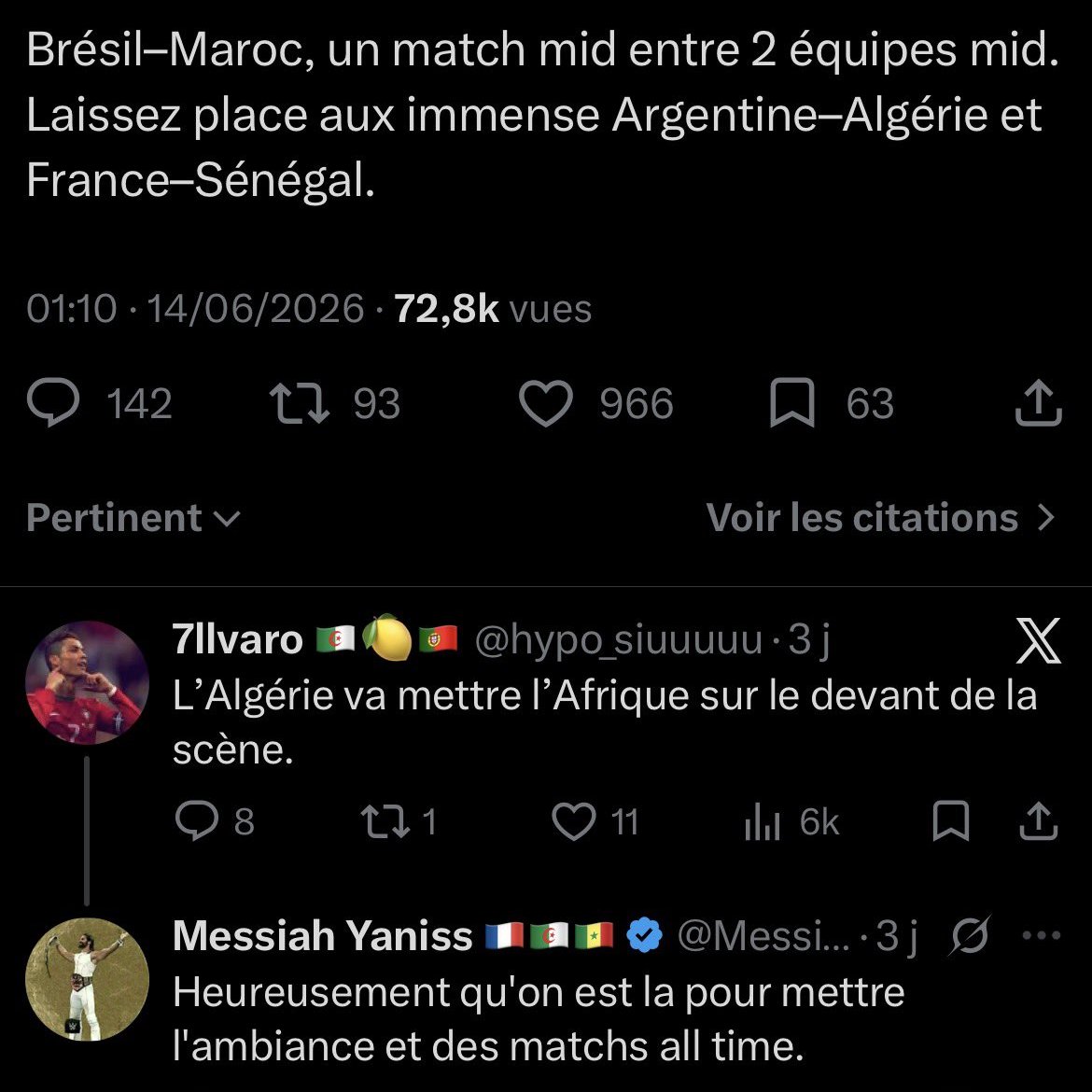 makemorocco's tweet photo. "L'Algérie va mettre l'Afrique sur le devant de la scène"

🤣🤣🤣🤣🤣🤣 https://t.co/xUnw2YEf1q