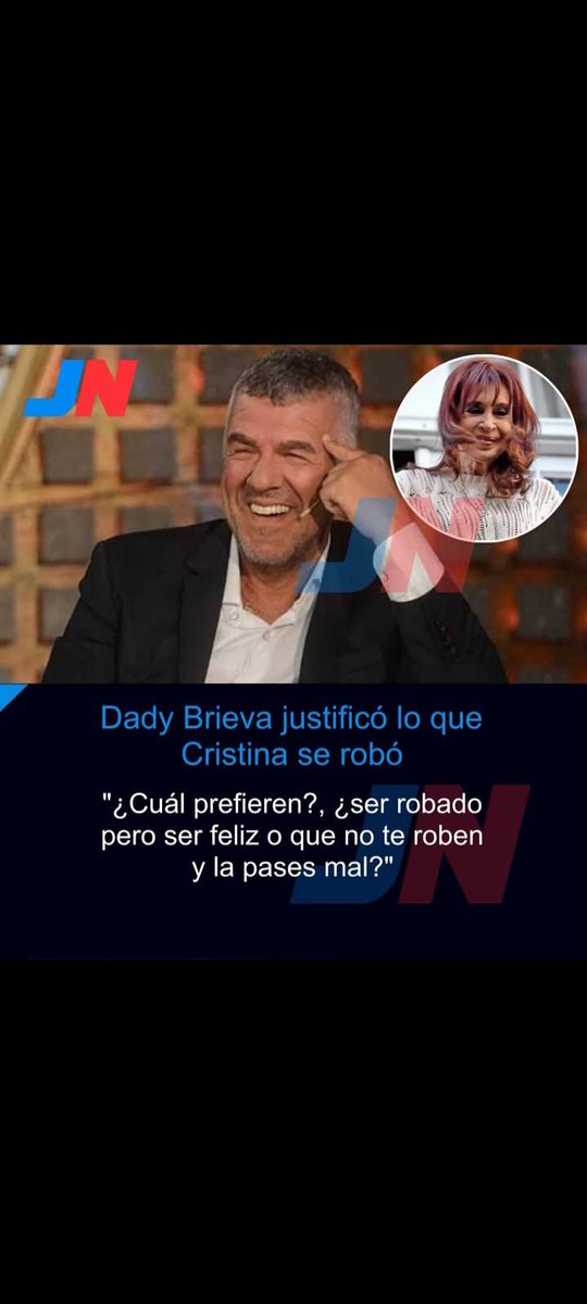 Alberto80a's tweet photo. @cristiancim Si , se nota el cagaz0.  6 añitos por robarse medio pais. Y se pasea por el valcon y dicen que esta presa. Eso es una burla. Hasta ustedes lo dicen. La chorra robaba pero gobernaba para todos. J https://t.co/SxhSJ6EHAd