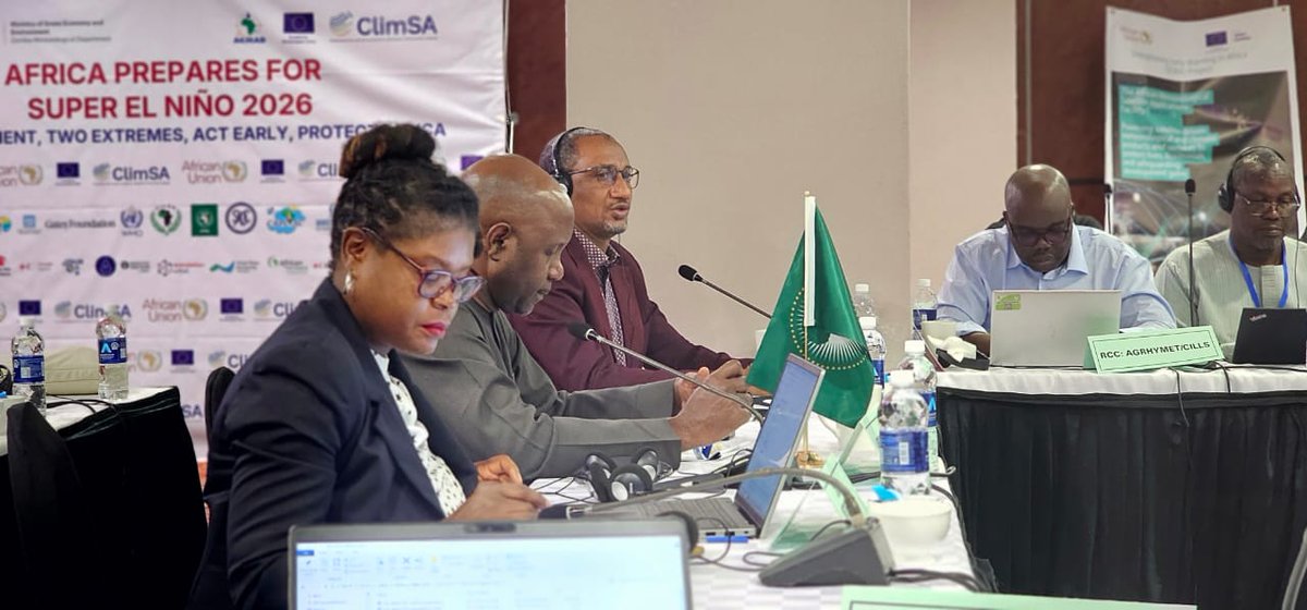 AU_DARBE's tweet photo. Day3 #ARCCOF21 discussed on strengthening Africa's climate information architecture. Experts reviewed the Draft Continental Sectoral Climate Bulletins Framework to ensure climate information is timely, actionable and tailored to sectoral needs. #ClimateServices #EarlyWarnings https://t.co/LIh9VKNNtD