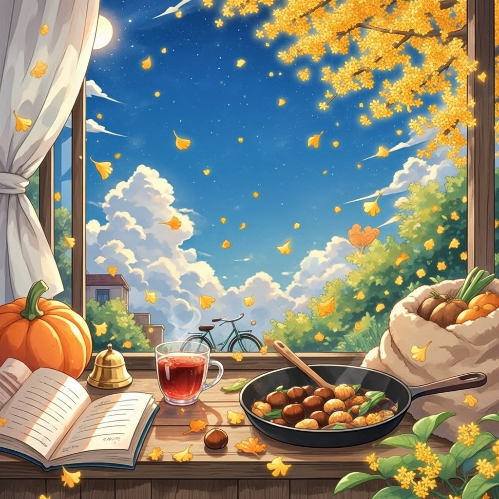 ledian15's tweet photo. Chilly breeze + crisp golden leaves = the perfect fall morning  Time to embrace the cozy vibes!， https://t.co/pxxoIVfBqQ