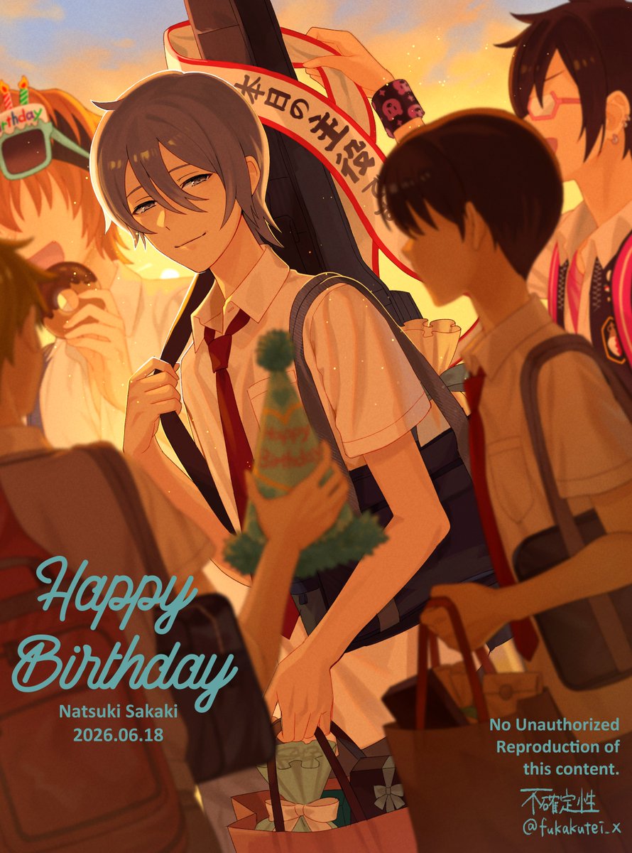 fukakutei_x's tweet photo. 今年もお誕生日おめでとう～～🎉
#榊夏来生誕祭2026
#榊夏来誕生祭2026 https://t.co/EZsnuoYKEP