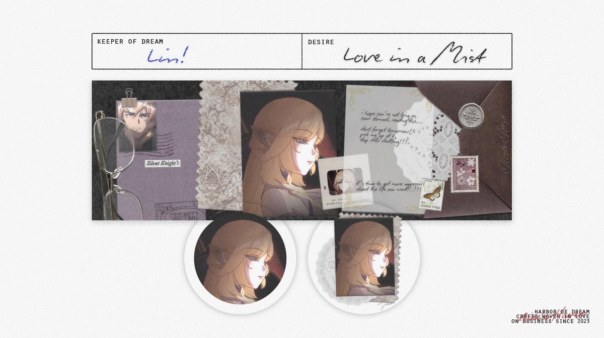 Istarioth's tweet photo. 🪽 — #LettersOfLin ♡
. . . As always, layout si cantik Nicole dengan sampingan Varka lagi! <3 I absolutely adore the layout results soo much..🥹💌 https://t.co/r6oIMXbWsx