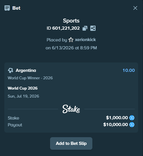 xericasino's tweet photo. If this hits, I am giving away 3x $100 to random people who like and comment under this post 🇦🇷👇 https://t.co/F7ssKSy1Y4
