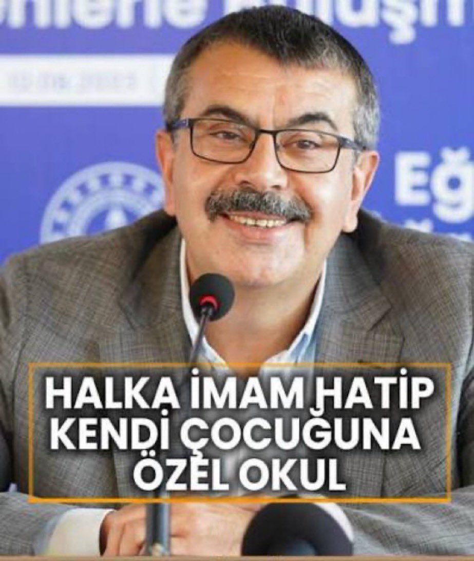 notdropnotdrop's tweet photo. Bir eğitim sistemi kuruyorsan,
önce çocuğunu o sisteme emanet edersin.

Yusuf Tekin neden etmedi? https://t.co/U77WHVVHa8