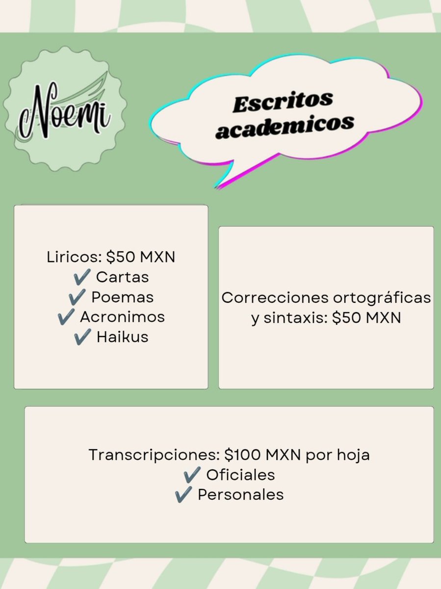 Faithful_cat's tweet photo. He estado pensando bastante en esto... y ahora que tengo algo de tiempito extra... *coff, coff*... despidos... ¿Por qué no vamos con algo usual entre los escritores que sigo en Wattpad?

¡COMISIONES!

Vamos con esta nueva etapa de este proyecto en desarrollo... "Noemi 🪽" https://t.co/nQfoQfJKSY
