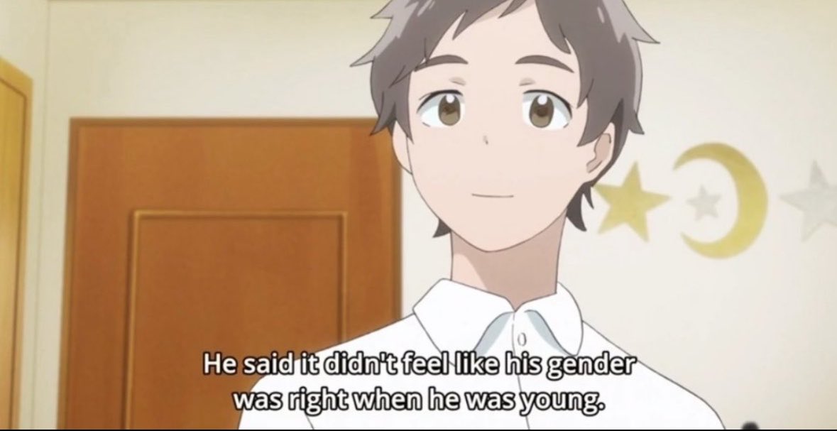 kyoruyeye's tweet photo. i’ve been informed that this manga is unfortunately transphobic:(( despite the synopsis— so here are two lovely animanga to consume that have amazing trans/nonbinary rep instead!! 🩷(titles are “skip and loafer” and “stars align”)!! https://t.co/801w6cybxU