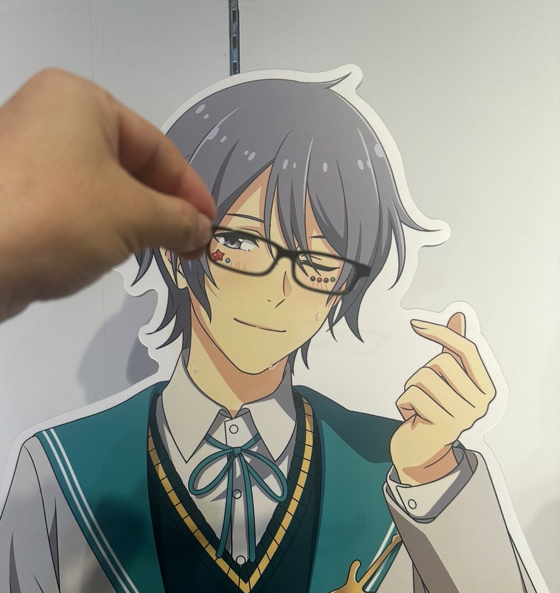 BRILLE623's tweet photo. 夏来くん誕生日おめでとう眼鏡どうぞ！
 #榊夏来生誕祭2026
 #榊夏来誕生祭2026 https://t.co/epNbAzlTOQ