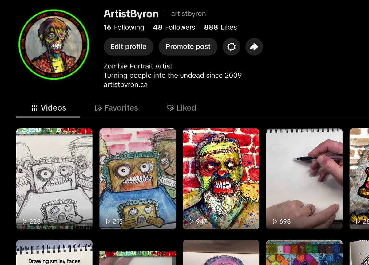 ArtistByron's tweet photo. Could you do me a favour and follow me on tiktok?
Trying to raise follower count
https://t.co/VpqqzSzHQf

if you already are and I'm not following you back, let me know https://t.co/lQ1EFW9uO1