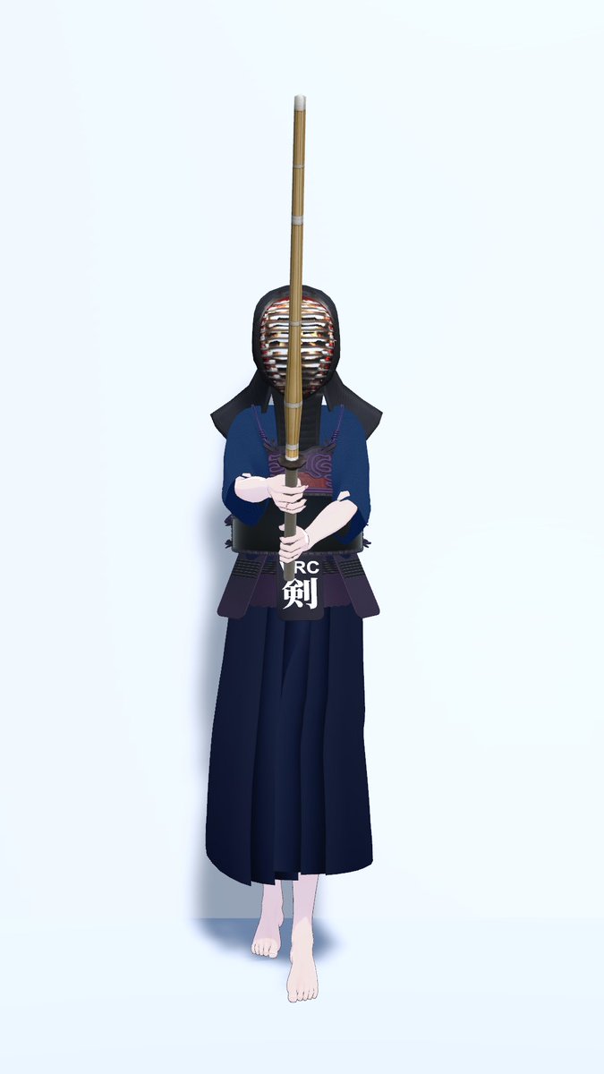 swykyk's tweet photo. 「剣道着と居合道着 / ユーアルマ用3D衣装」を scramasax〈スクラマサクス〉 で購入しました！ https://t.co/3clRmoc8sJ #booth_pm https://t.co/wl6j2jIiH9