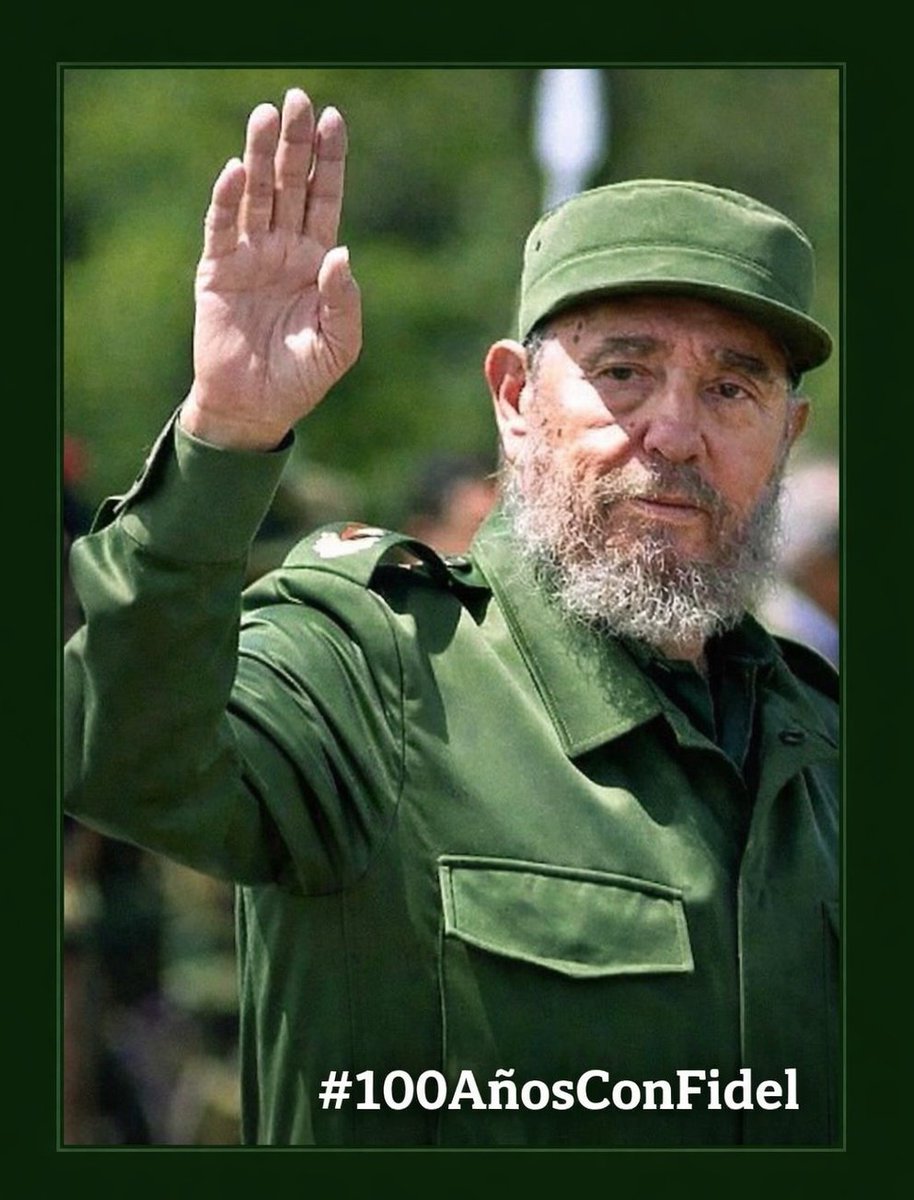 JulianSemionov's tweet photo. 🇨🇺🗣️| Fidel Castro: "Para cada uno de nosotros, individualmente, la consigna es: ¡Patria o Muerte!, pero para el pueblo, que a la larga saldrá victorioso, la consigna es: ¡Venceremos!" 

#100AñosConFidel https://t.co/O3hCBKXPtE