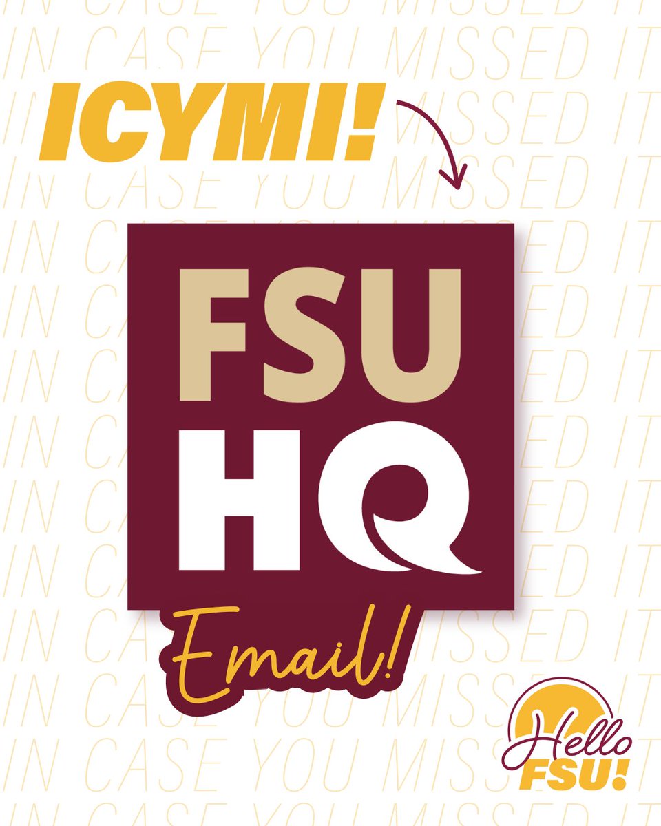 FSU Student Affairs tweet media