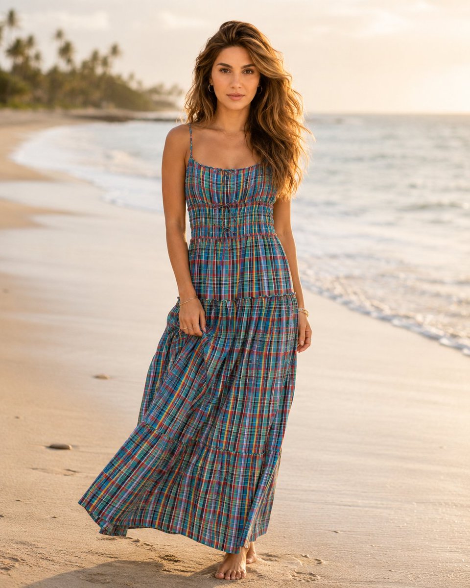 HayleymarieMB's tweet photo. Golden hour, ocean breeze, and a dress made for slow seaside moments. โจ๐
https://t.co/u81rZpPk2l
Tap the link to shop the look.
#BeachStyle #VacationOutfit #MaxiDress #SummerDress #ResortWear #SeasideStyle #GoldenHourStyle #EffortlessStyle #PlaidDress #InstagramFashion https://t.co/bpwm2dWcj7