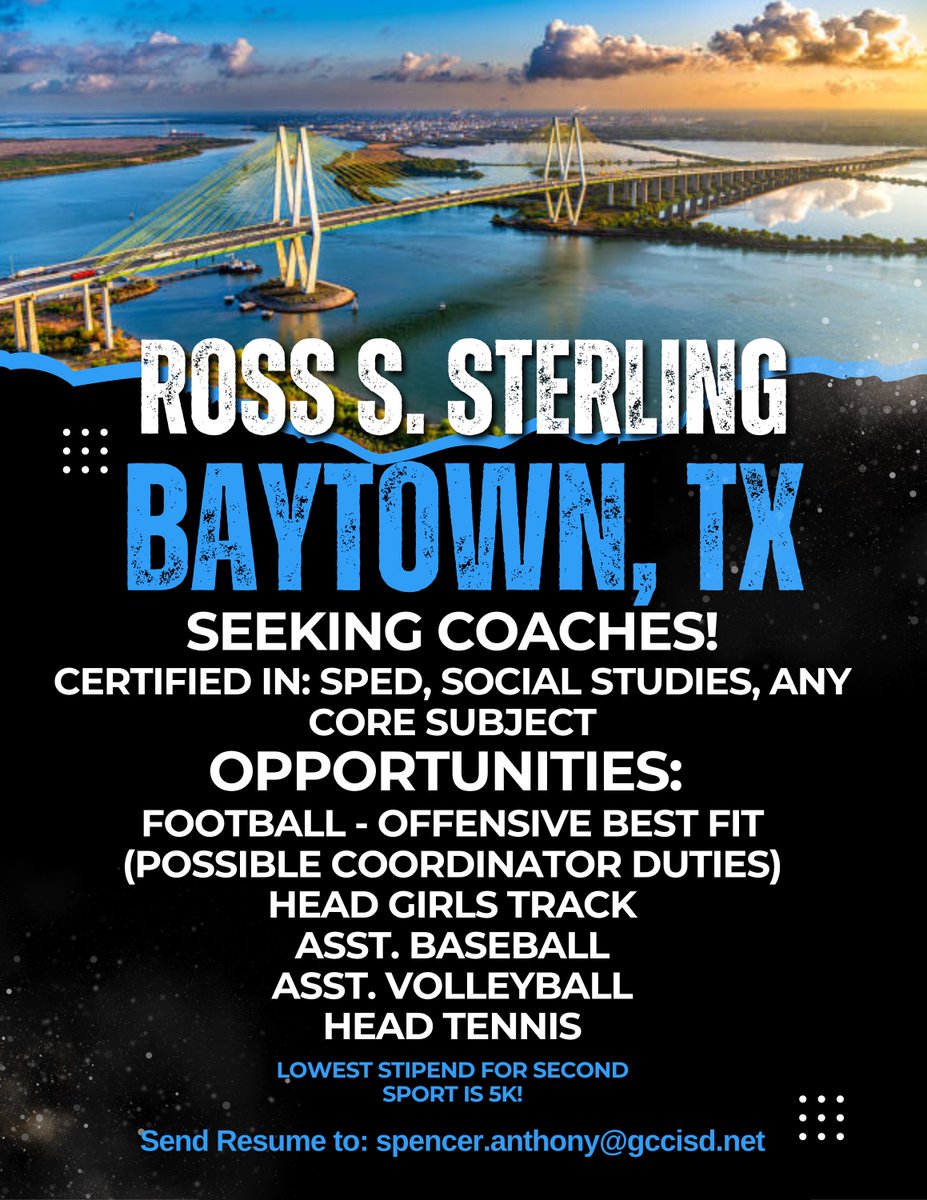 Coach_SAnthony's tweet photo. Great Administrative Staff, Great Compensation, trending UP!
@RSS_RangersFB 
@CoachPatHoward 
@JavonHarris3D 
@coach_tajawin 
@CoachKyleKelly 
@Coach_Padge 
@CoachKWalker1 
@JWill1906APE 
@Matt_Stepp817 
@seancooper_C4 https://t.co/SxEZ1drLyP