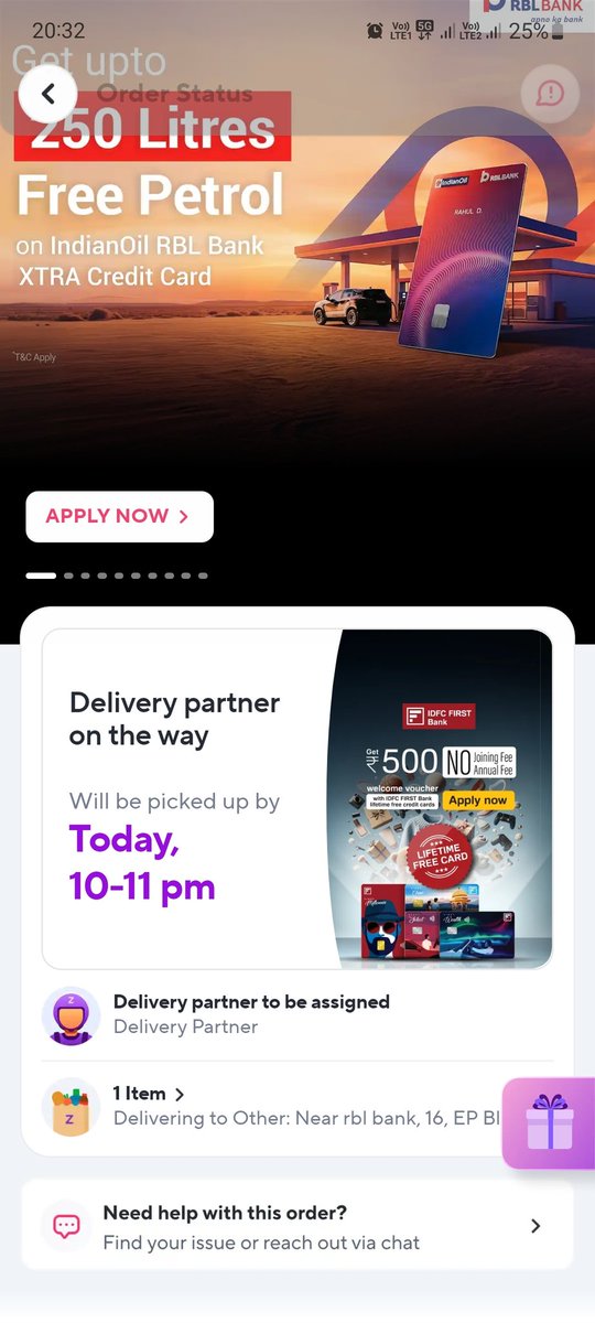mayank_11_09's tweet photo. @ZeptoNow want to return the order but not available at that delivered location how would I do https://t.co/UibxV9X7s5