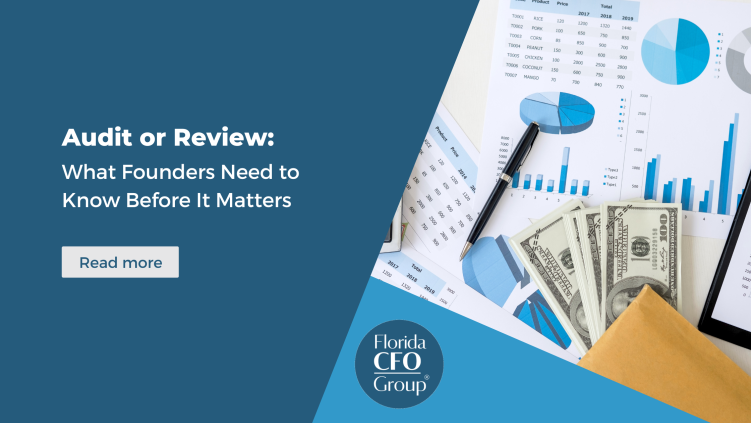 FLCFOGroup's tweet photo. Audits and reviews aren’t just about compliance.

The quality of your financial reporting influences lender confidence, investor trust &amp; buyer valuation.

Florida CFO Group partner Roy Rafalco explains when each makes sense.
Read it on our LinkedIn page https://t.co/xYXTmp9QLC