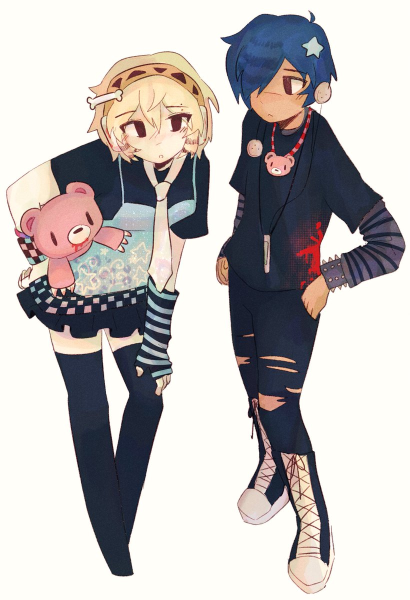 reibyou's tweet photo. comm for @sorisketches 💙💛 https://t.co/Q3njYwoJPC