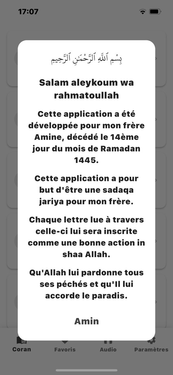 youma_khy's tweet photo. Petit la famille l’application avec lequel je partage les versets s’appelle Iqra app et elle a était créé en guide de sadaqa jariya pour un frère décéder donc si vous souhaitez lire quelque versets dessus afin de lui donner des hassanets dans sa tombe 
Baaraka Allahoufikoum https://t.co/VlKq1hG02c