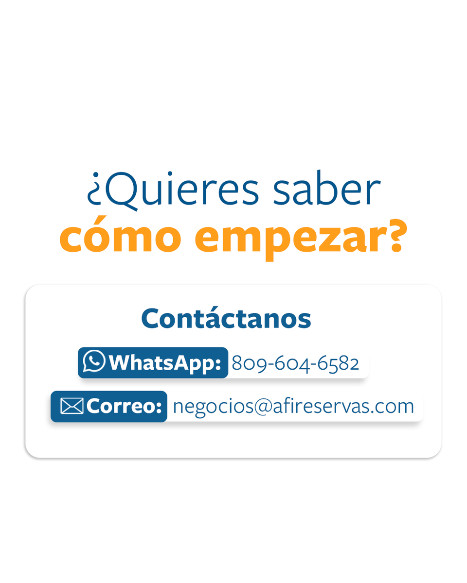 AfiReservas's tweet photo. Invertir en un fondo de inversión es más que guardar dinero, es hacer que el dinero trabaje por tus proyectos. 

¿Estás listo para empezar?

 Contáctanos: WhatsApp: 809-604-6582 
negocios@afireservas.com 

#AFIResrevas #Inversiones #Finanzas #FondodeInversion https://t.co/P02WwD8o0k