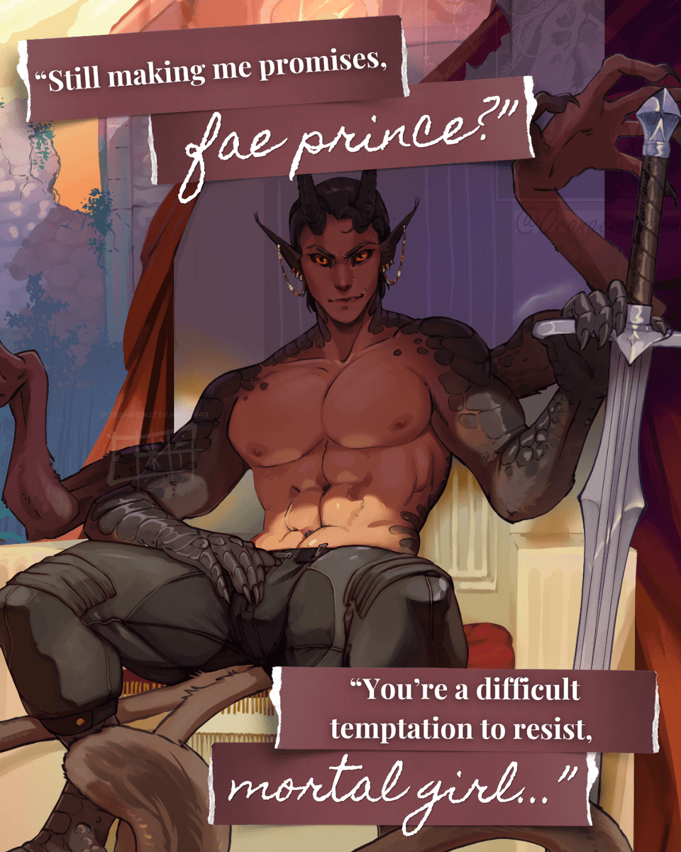 MalloryDunlin's tweet photo. Leah is the biggest temptation that Dain has ever had to face...will he be able to resist? 😏

𝘾𝙖𝙥𝙩𝙪𝙧𝙚𝙙 𝙗𝙮 𝙩𝙝𝙚 𝙁𝙖𝙚 𝘽𝙚𝙖𝙨𝙩 can be read on Amazon, Kindle Unlimited, and Audio!

#kindleunlimitedbooks #booksbooksbooks #monsters #monsterromancerecs https://t.co/Iqy4tlRlLf