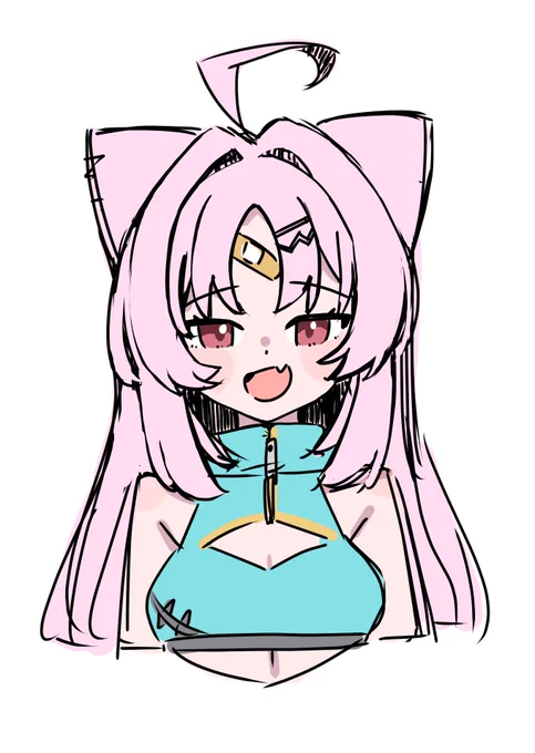 お顔かわいく描けるようになりたいネ