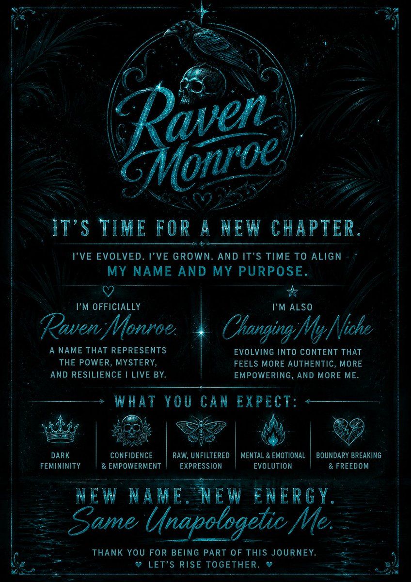 Raven_Monroe1's tweet photo. New me😈😘
#follow #fypシ゚viralシfypシ゚ https://t.co/CJOYo1O6Ne