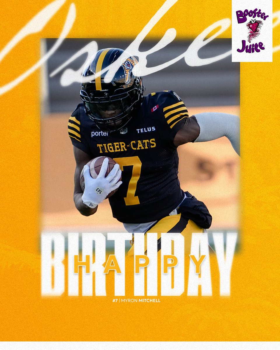 Ticats's tweet photo. Happy Birthday Myron 🎉

Presented by @boosterjuice https://t.co/G37qQ7uB71
