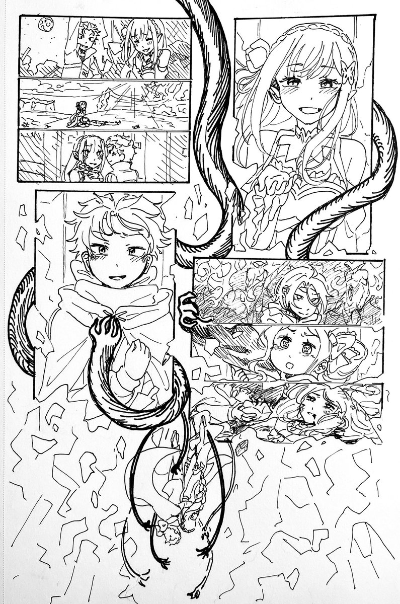 aiaalina's tweet photo. to celebrate episode 11 here is an unreleased sketch I made last year :D https://t.co/00qFRI9O8Y