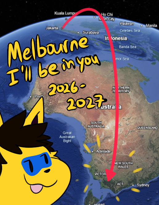 Elastijolt's tweet photo. Hi all!!

I earned a stipend to study in Melbourne for one year for a Masters degree!! I'll be leaving mid July and will of course, continue art and c0mms there as well!!

Hope to meet new people and experience new things while I'm there! Wish me luck~! 😚 https://t.co/Ul2VYhyW5K