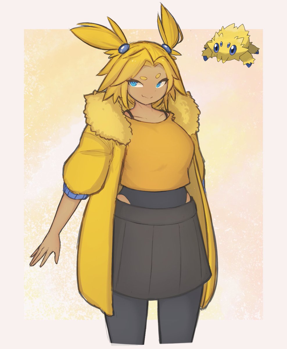 chatttoyancy's tweet photo. joltik gijinka!!
her name is Lenz

#pokemon #pokemonart #pokemonfanart https://t.co/m71zcqMtp9