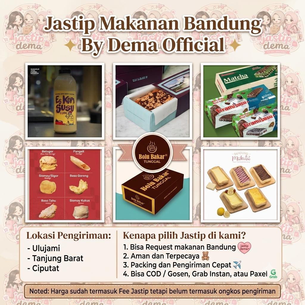dailyydev's tweet photo. haii, open po jajanan hits bandung yaaa, tgl 29 juni kebetulan team aku mau kebandung, pengiriman seluruh Indonesia bisa via oren atau manual🤗🖤🎀 https://t.co/yp0KUvqoCT
