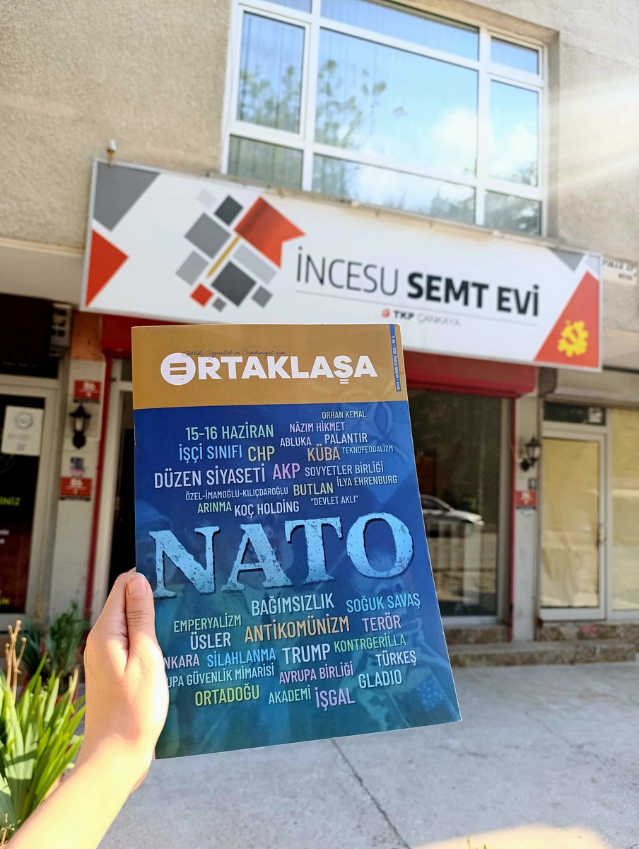 incesusemtevi's tweet photo. 🖇️ 7-8 Temmuz'da Ankara'da Cumhurbaşkanlığı Sarayı'nda düzenlenecek NATO Zirvesi yaklaşırken NATO'culuğun tarihini ve yarattığı sonuçları mercek altına aldığımız #Ortaklaşa dergisine semt evimizden ulaşabilirsiniz

📞 0501 138 24 67 
📍İncesu mah. Mahmut Esat Bozkurt Cad. 86/B https://t.co/dnSzH4TvBu