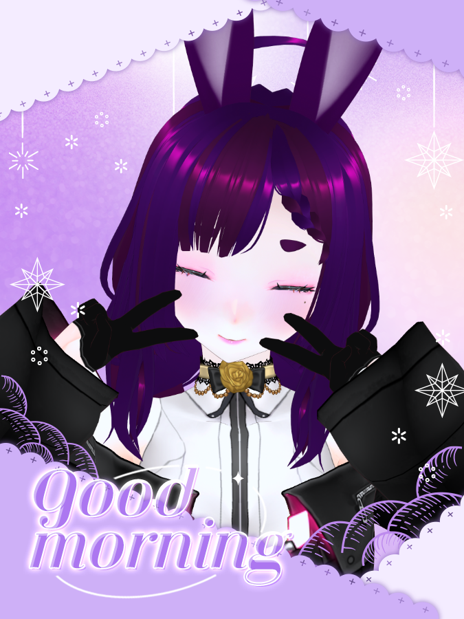 ruine_tomura's tweet photo. 皆様おはるいんです🐇

昨晩ちょっとアプデ内容触れてたらちょっと寝不足です( ˘ω˘ )
今日まで待てなかったぁ…

#おはようVtuber https://t.co/C6kfwqQbLA