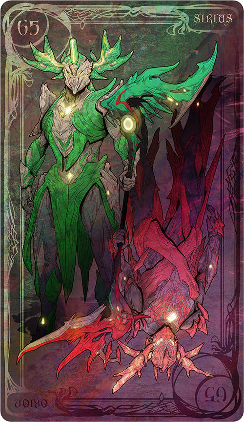 shieldgating's tweet photo. Sirius and Orion Prex Card https://t.co/tnkFZOfNgK