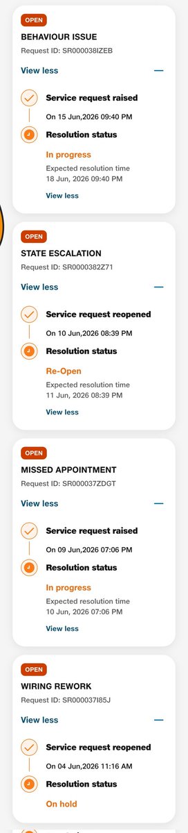 kukuldeep97's tweet photo. @JioCare @jaagograhakjago wa jio walo waha kl se meri request ko hold par hi dal di wa good arrr ab na aap post ka jawab de rahe ho na hi call ka thodi sarm bhi bachi hai ya wo bhi nhi aaj 4/6/2026 se wait kara rahe ho 30 past kar diya par aap ko thodi bhi sarm nhi hai jio walo https://t.co/piw7PNKEvv