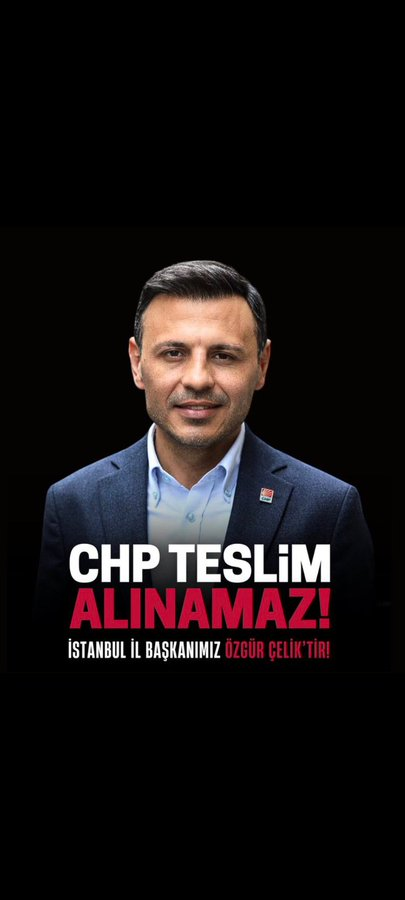 TC_MKemal's tweet photo. @ozgurcelikchp CHP İstanbul il başkanı Özgür Çelik tir.

Özgür Çelik in yanında olan kaç milyon kişiyiz? https://t.co/LIFgusXtCJ