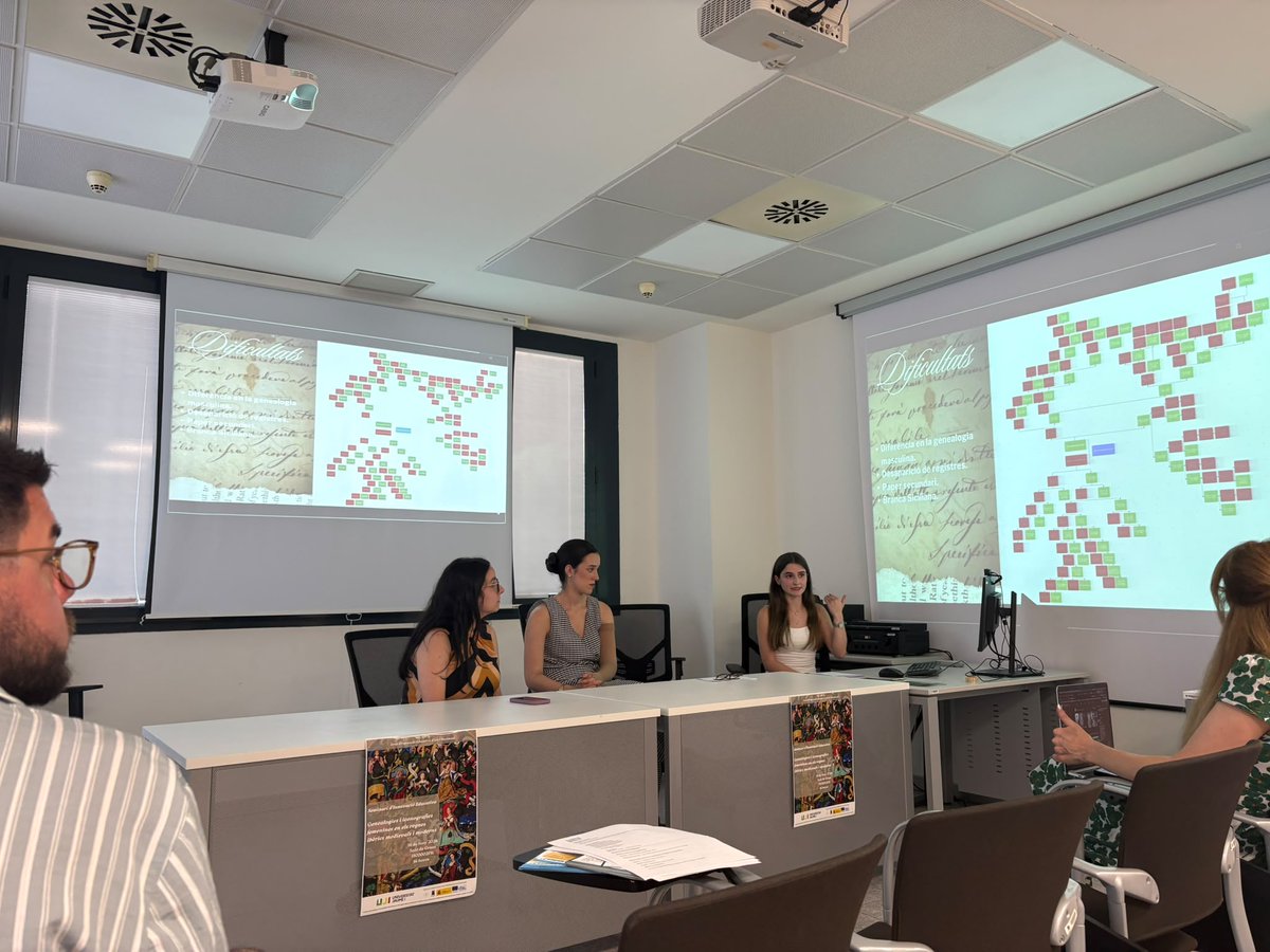 iha_uji's tweet photo. Ayer se celebró en la Universitat Jaume el ⚔️" I Seminari d’Innovació Educativa: Genealogies i iconografies femenines en els regnes ibèrics medievals i moderns"👑 organizado por nuestro GIE-ARPA. 

Os dejamos con algunas imágenes del día 📷 https://t.co/jg9rNFEYQi