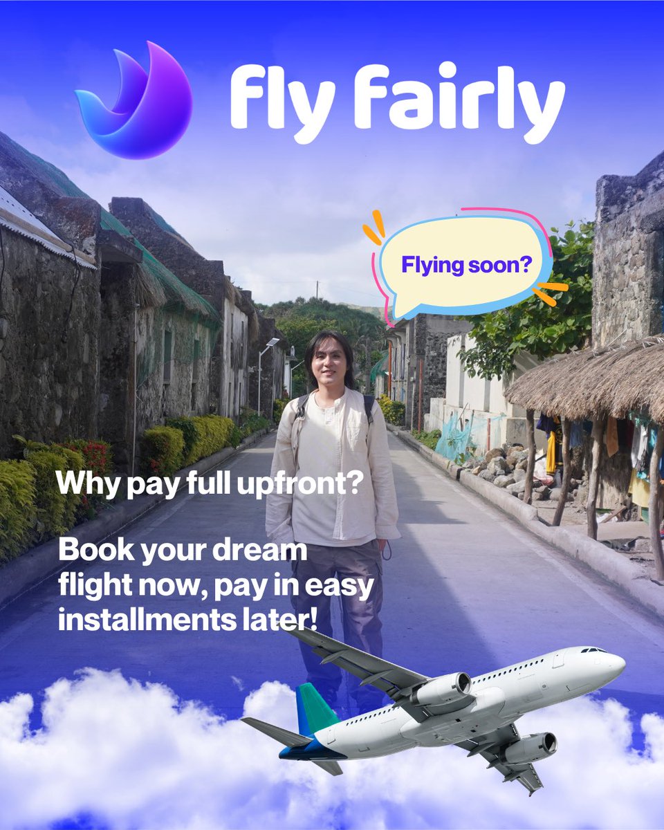 travmagnetph's tweet photo. Ready for your next travel adventure? ✈️

Whether you're planning a tropical escape or exploring a new city, Fly Fairly is a total game-changer for booking flights. They have over 650+ airlines all in one place, zero hidden fees, &amp; buy now pay later option.

#FlyFairly https://t.co/tmYIFU5Oyf